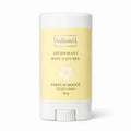 Déodorant naturel parfum monoï stick blanc, étiquette jaune, 15g, fabriqué en France